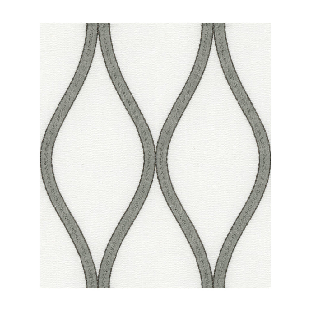 Sofia Pebble by Kravet Design Designer Fabric CANDICE OLSON COLLECTION COTTON - 80%;VISCOSE - 20% India HEAVY Horizontal: 3.5 and Vertical: 8 51 - Swanky Fabrics -