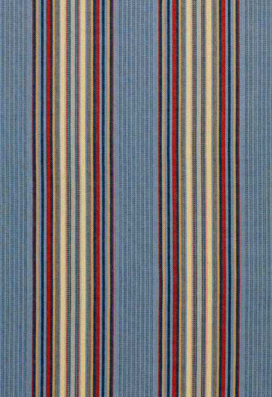 Hamel Stripe Delta 3422001 by Schumacher Designer Fabric - 100% Cotton Wyzenbeek 9,000 Horizontal: 8.875 and Vertical: - 54 - Swanky Fabrics -