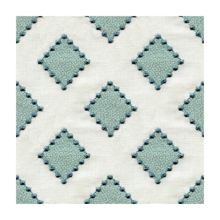 Diamondots Turquoise by Kravet Basics Fabric Kravet Basics Fabric Diamondots TurquoiseFabric SARAH RICHARDSON HARMONY LINEN - 60%;COTTON - 40% India </p><p>Repeat: H: 3, V: 3 51.5 - Fabric Carolina -