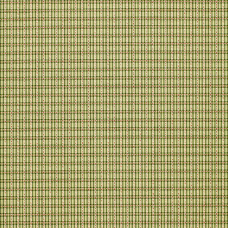 Henson Check Basil 3427001 by Schumacher Designer Fabric WOVEN PALETTES VIII See Sample ITALY LIGHT DUTY </p><p>Repeat: Horizontal: 1" (3CM) and Vertical: 3/4" (2CM) 55" WIDE (140CM) - Swanky Fabrics -