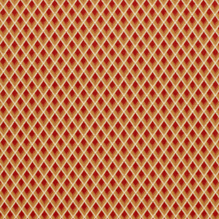 Hammerick Diamond Clay 3434001 by Schumacher Designer Fabric ESSENTIALS: SMALL-SCALE UPHOLSTERY I COTTON 100% ITALY MARTINDALE 18,000 </p><p>Repeat: Horizontal: 7/8" (2CM) and Vertical: 1 1/4" (3CM) 56.25 - Swanky Fabrics -