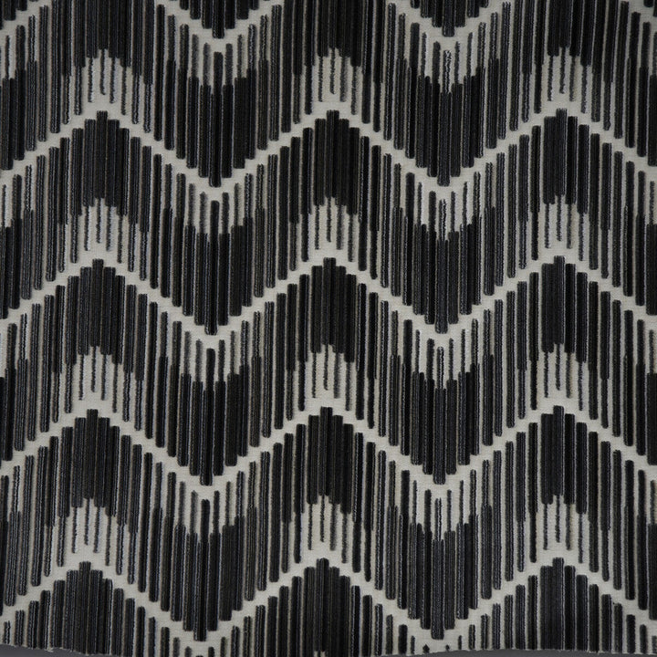 Highs And Lows Anthracite by Kravet Couture Designer Fabric MODERN COLORS-SOJOURN COLLECTION VISCOSE - 83%;POLYESTER - 17% Italy HEAVY Horizontal: 7 and Vertical: 4.5 55 - Swanky Fabrics -