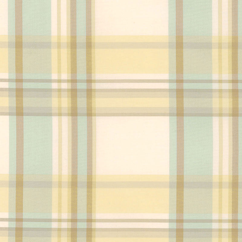 Birmingham Silk Plaid Wheat 3457000 by Schumacher Designer Fabric CHROMA SILK 100% INDIA WYZENBEEK 5,000 </p><p>Repeat: Horizontal: 4 3/8" (11CM) and Vertical: 4 3/8" (11CM) 54 - Swanky Fabrics -