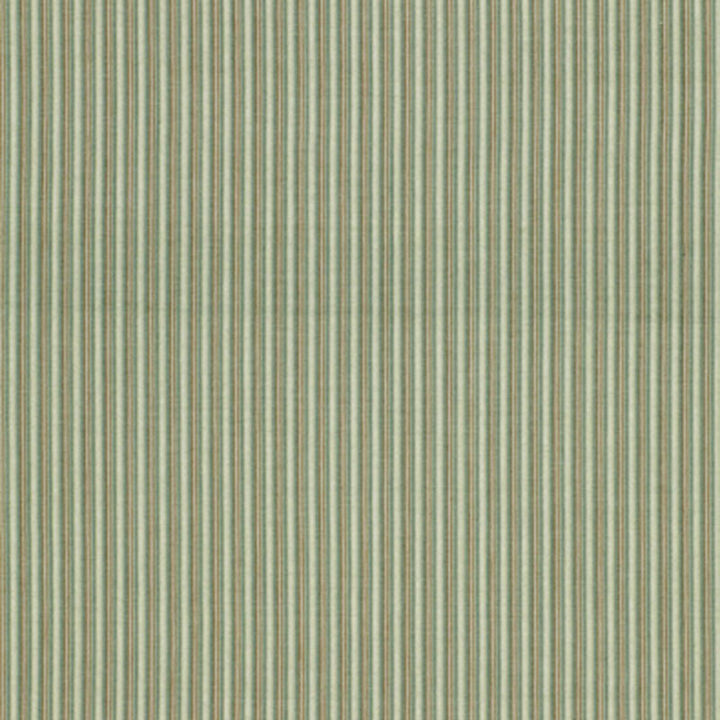 Caldecott Stripe Seaglass 3465000 by Schumacher Designer Fabric CHROMA See Sample INDIA NOT APPLICABLE </p><p>Repeat: Horizontal: 5/8" (2CM) and Vertical: - 54" WIDE (137CM) - Swanky Fabrics -