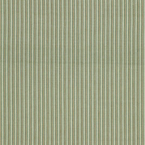 Schumacher Fabric Caldecott Stripe Seaglass 3465000