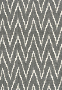 Schumacher Fabric Kasari Ikat Graphite 3470003