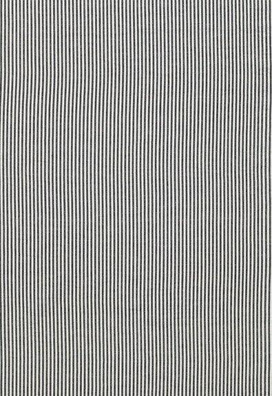 Bailey Seersucker Black 3474003 by Schumacher Designer Fabric - 100% Cotton Martindale 5,000 Horizontal: 1/4- and Vertical: - 54 - Swanky Fabrics -