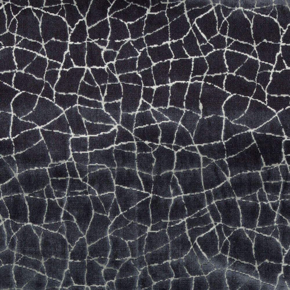 Formation Steel by Kravet Couture Designer Fabric ARTISAN VELVETS VISCOSE - 54%;COTTON - 46% India HEAVY Horizontal: 13.38 and Vertical: 13.7 53.5 - Swanky Fabrics -