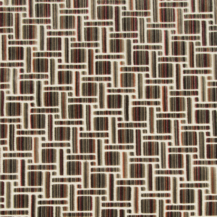 Inside Tracks Rouge by Kravet Couture Designer Fabric ARTISAN VELVETS VISCOSE - 83%;POLYESTER - 17% Italy HEAVY Horizontal: 13.75 and Vertical: 12.5 55 - Swanky Fabrics -