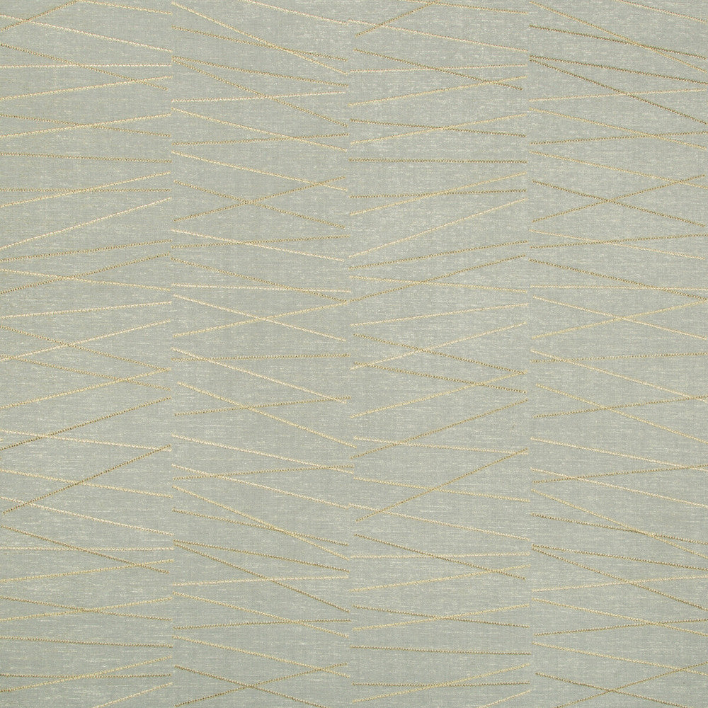 String Theory Mist by Kravet Couture Designer Fabric BARBARA BARRY PANORAMA VISCOSE - 61%;COTTON - 39% India Horizontal: 13.5 and Vertical: 19 53.5 - Swanky Fabrics -