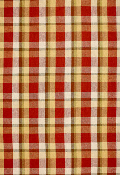 Augusta Linen Plaid Orchard 3484000 by Schumacher Designer Fabric Chroma 100% Linen Martindale 16,000 Horizontal: 7 and Vertical: 6.875 54 - Swanky Fabrics -