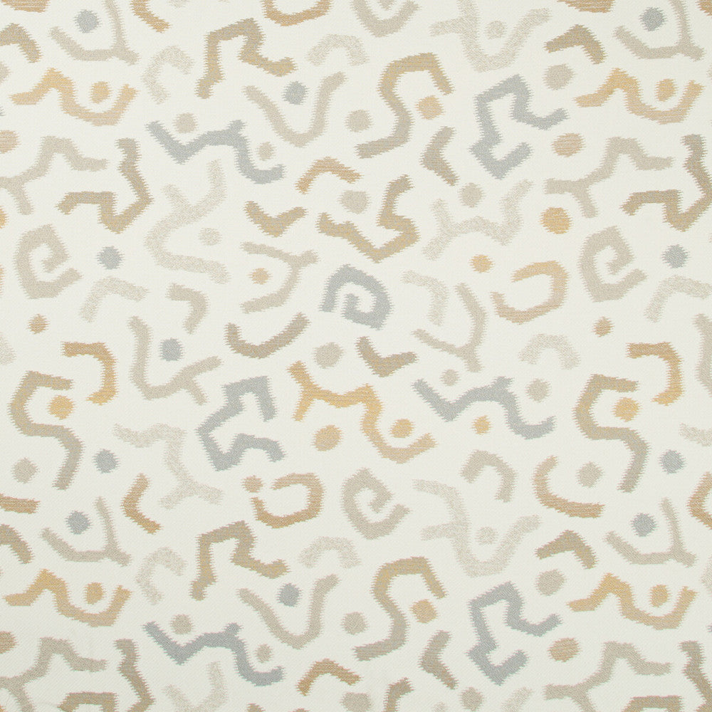 Mahe Pebble by Kravet Design Designer Fabric OCEANIA INDOOR OUTDOOR POLYOLEFIN - 100% United States HEAVY Horizontal: 27 and Vertical: 25.5 54 - Swanky Fabrics -