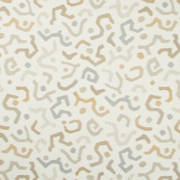 Mahe Pebble by Kravet Design Designer Fabric OCEANIA INDOOR OUTDOOR POLYOLEFIN - 100% United States HEAVY Horizontal: 27 and Vertical: 25.5 54 - Swanky Fabrics -
