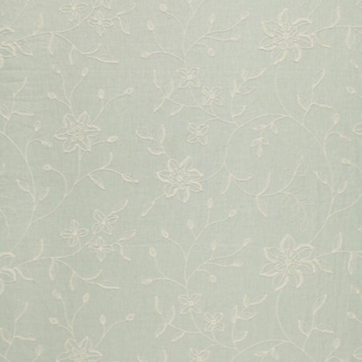 Georgia Linen Embroidery Aqua 3491000 by Schumacher Fabric Schumacher Fabric Georgia Linen Embroidery Aqua 3491000Fabric LINEN 100% INDIA </p><p>Repeat: H: HORZ. 26" (66CM) , V: VERT. 19 1/2" (50CM) 52 - Fabric Carolina -