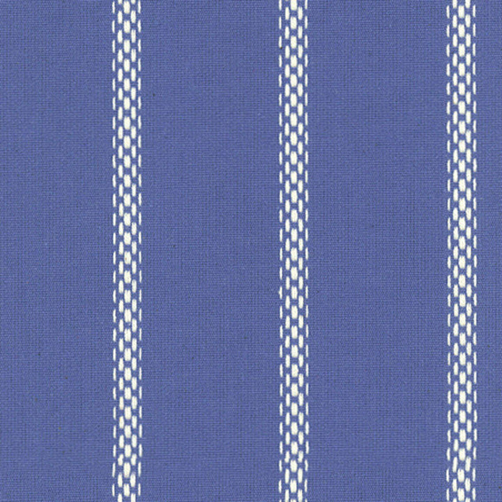 Sydney Stripe Bluebird 3493003 by Schumacher Designer Fabric SCHUMACHER CHROMA SPR. '07 See Sample SOUTH AFRICA HEAVY DUTY </p><p>Repeat: Horizontal: 2" (5CM) and Vertical: 1/4" (1CM) 55 1/2" WIDE (141CM) - Swanky Fabrics -