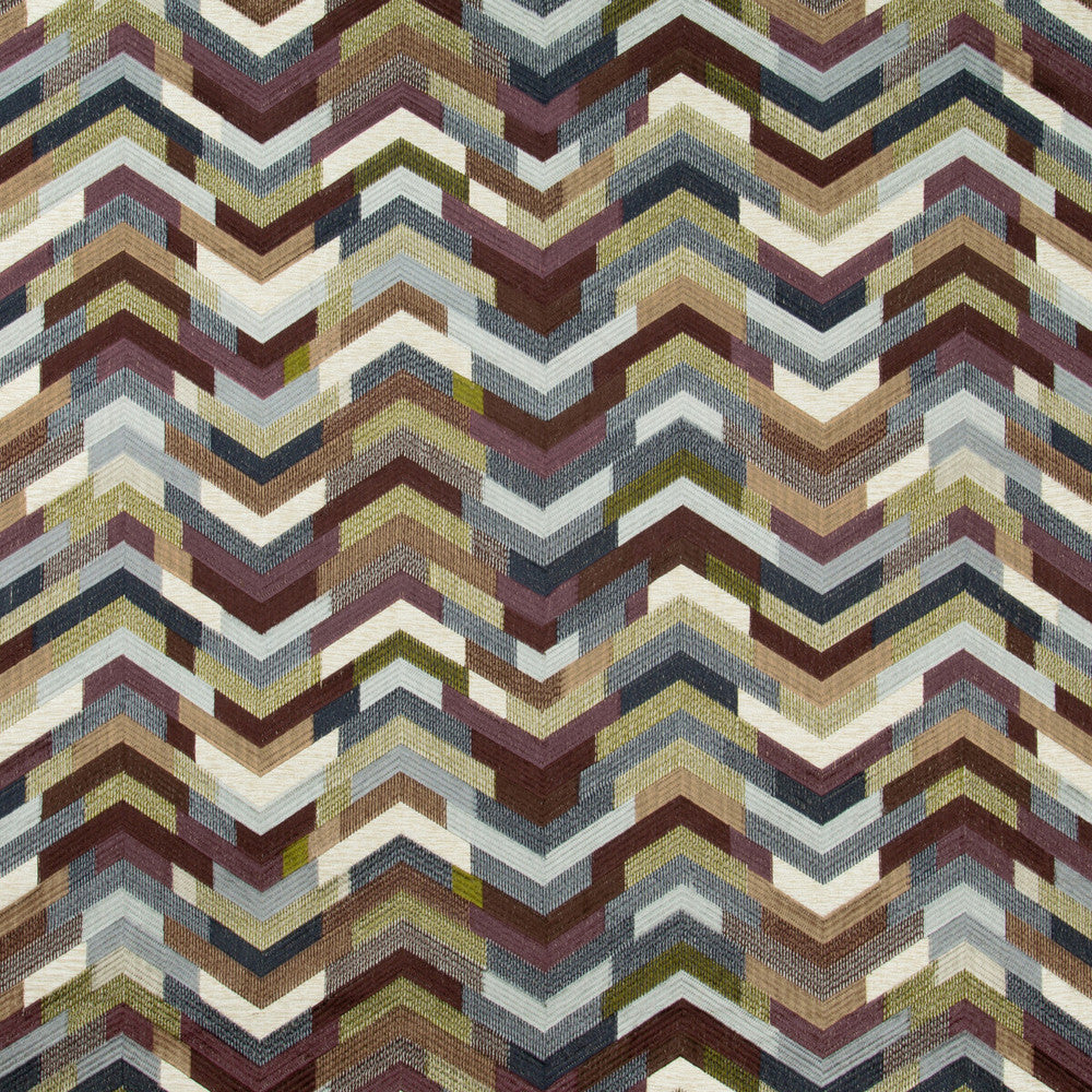 Catwalk Plum/Steel by Kravet Couture Designer Fabric MODERN TAILOR VISCOSE - 38%;COTTON - 28%;LINEN - 18%;SPUN POLYESTER - 16% India LIGHT Horizontal: 25.25 and Vertical: 15.25 51 - Swanky Fabrics -