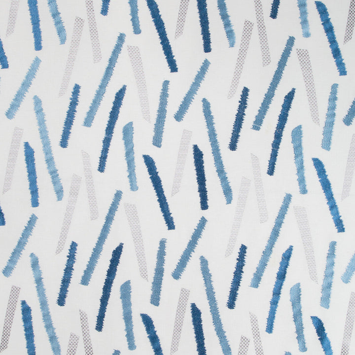 Tramonto Ocean by Kravet Basics Designer Fabric JEFFREY ALAN MARKS OCEANVIEW COTTON - 80%;VISCOSE - 20% India Horizontal: 16.5 and Vertical: 14.5 51 - Swanky Fabrics -