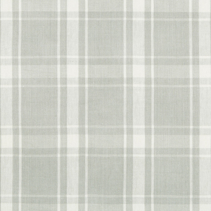 Setts Check Grey by Kravet Design Designer Fabric - LINEN - 100% India MEDIUM Horizontal: 5.25 and Vertical: 5.25 53 - Swanky Fabrics -