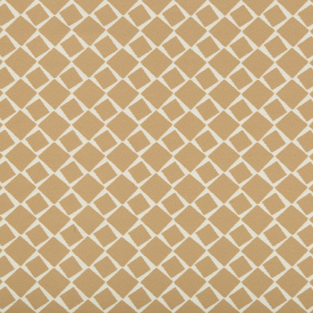 Diamondedge Camel by Kravet Design Designer Fabric KATE SPADE AMUSEMENTS COTTON - 85%;POLYESTER - 15% Turkey MEDIUM Horizontal: 2.36 and Vertical: 2.36 54 - Swanky Fabrics -