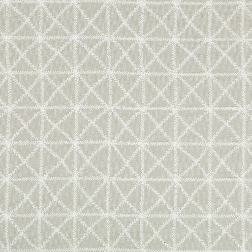 X-Squared Grey by Kravet Design Designer Fabric KATE SPADE AMUSEMENTS COTTON - 63%;LINEN - 27%;SPUN POLYESTER - 10% India Horizontal: 8.5 and Vertical: 11.25 52 - Swanky Fabrics -