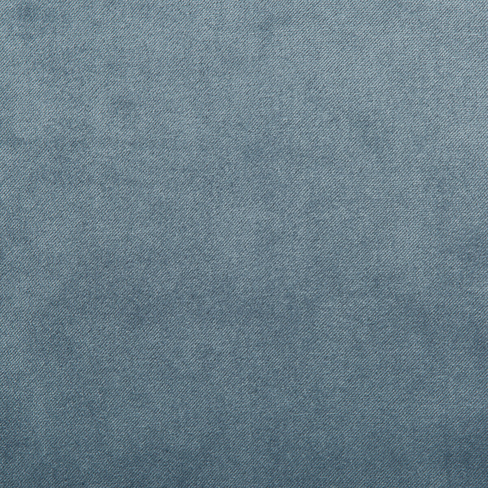 Madison Velvet Moody Blue by Kravet Contract Designer Fabric POLYESTER - 100% Turkey HEAVY Horizontal: and Vertical: 55 - Swanky Fabrics -