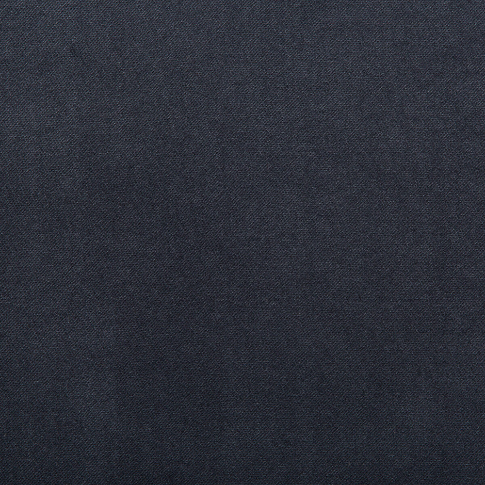 Madison Velvet Midnight by Kravet Contract Designer Fabric POLYESTER - 100% Turkey HEAVY Horizontal: and Vertical: 55 - Swanky Fabrics -