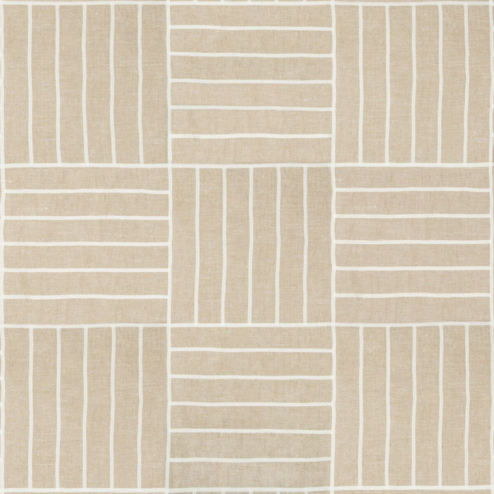 Local Grid Natural by Kravet Design Designer Fabric BARCLAY BUTERA SAGAMORE LINEN - 93%;POLYESTER - 7% India - Horizontal: 26 and Vertical: 26 52 - Swanky Fabrics -