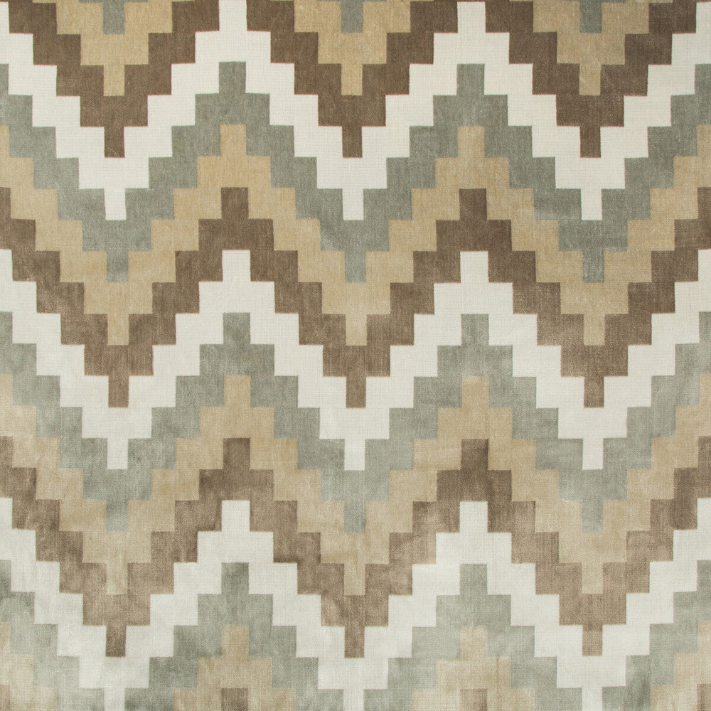 Qatari Velvet Cloud by Kravet Design Designer Fabric BARCLAY BUTERA SAGAMORE VISCOSE - 74%;POLYESTER - 17%;COTTON - 9% Belgium HEAVY Horizontal: 13.78 and Vertical: 15.12 54.25 - Swanky Fabrics -