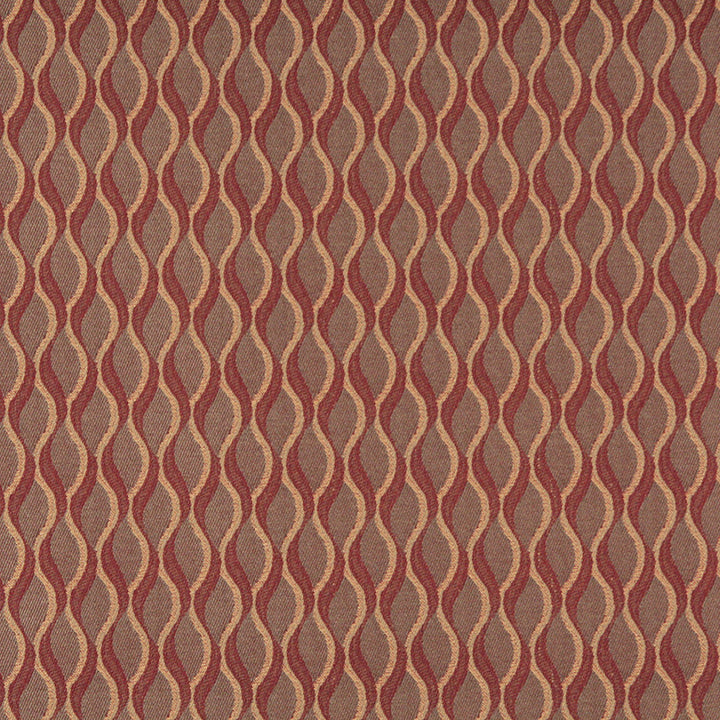 3553 Cabernet by Charlotte Designer Fabric Decorative Durables XII 100% Woven Polyester Made In USA Exceeds 150,000 Wyzenbeek Rubs (Heavy Duty) Horizontal: 1.25" x Vertical: 2" 54 Inches - Swanky Fabrics -