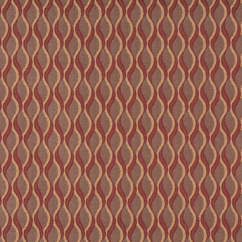 3553 Cabernet by Charlotte Designer Fabric Decorative Durables XII 100% Woven Polyester Made In USA Exceeds 150,000 Wyzenbeek Rubs (Heavy Duty) Horizontal: 1.25" x Vertical: 2" 54 Inches - Swanky Fabrics -