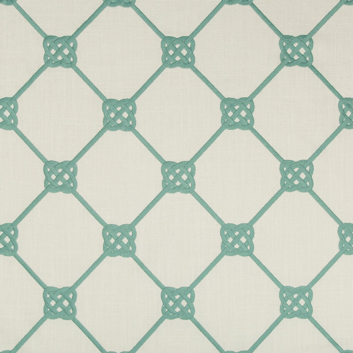 Knotbridge Surf by Kravet Basics Designer Fabric BERMUDA COTTON - 51%;LINEN - 17%;POLYESTER - 17%;VISCOSE - 15% India Horizontal: 8.5 and Vertical: 9 51.5 - Swanky Fabrics -