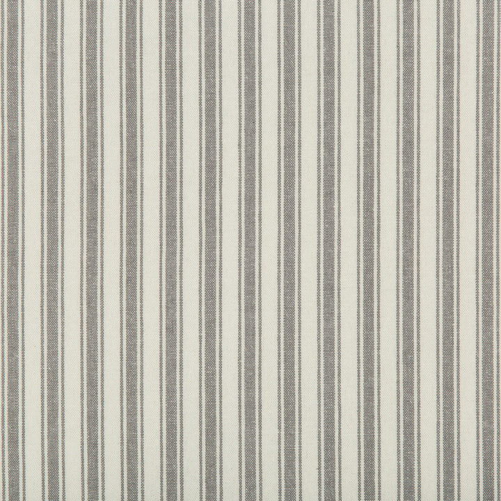 Seastripe Graphite by Kravet Basics Designer Fabric BERMUDA COTTON - 100% China HEAVY Horizontal: - and Vertical: - 54 - Swanky Fabrics -