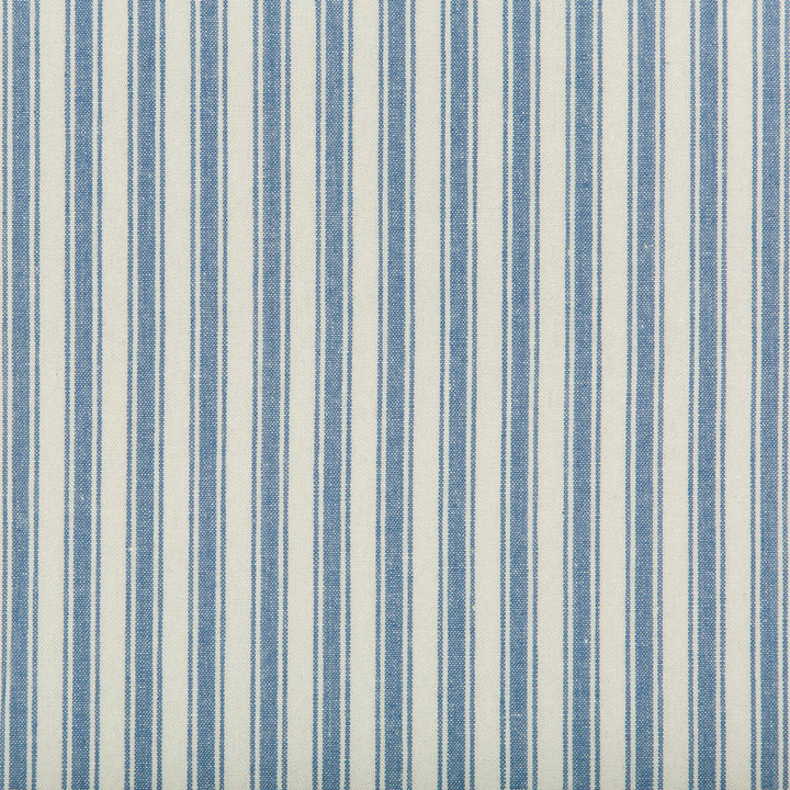 Seastripe Chambray by Kravet Basics Designer Fabric BERMUDA COTTON - 100% China HEAVY Horizontal: - and Vertical: - 54 - Swanky Fabrics -