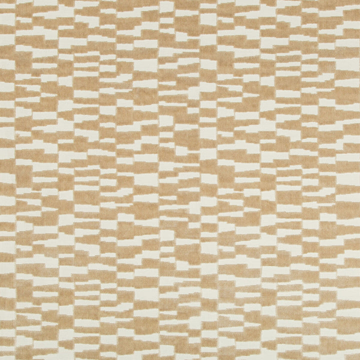 Mod Velvet Camel by Kravet Basics Designer Fabric BERMUDA POLYESTER - 68%;VISCOSE - 32% India HEAVY Horizontal: 13.5 and Vertical: 7.75 54 - Swanky Fabrics -