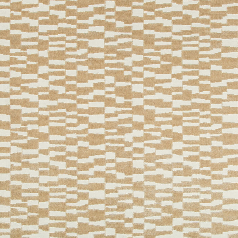 Mod Velvet Camel by Kravet Basics Designer Fabric BERMUDA POLYESTER - 68%;VISCOSE - 32% India HEAVY Horizontal: 13.5 and Vertical: 7.75 54 - Swanky Fabrics -