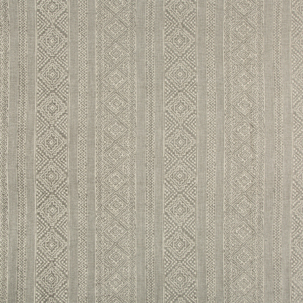Wanderwide Grey by Kravet Couture Designer Fabric MODERN COLORS-SOJOURN COLLECTION COTTON - 34%;VISCOSE - 30%;LINEN - 24%;BAMBOO - 7%;POLYAMIDE - 5% Belgium HEAVY Horizontal: 16.93 and Vertical: 13 51 - Swanky Fabrics -