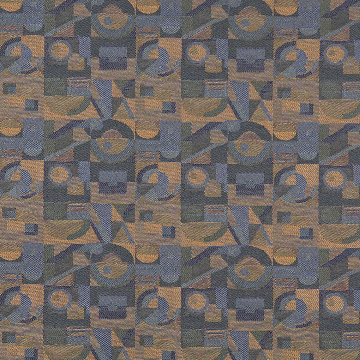 3569 Azure by Charlotte Designer Fabric Decorative Durables XII 100% Woven Polyester Made In USA Exceeds 150,000 Wyzenbeek Rubs (Heavy Duty) Horizontal: 9.5 x Vertical: 5" 54 Inches - Swanky Fabrics -