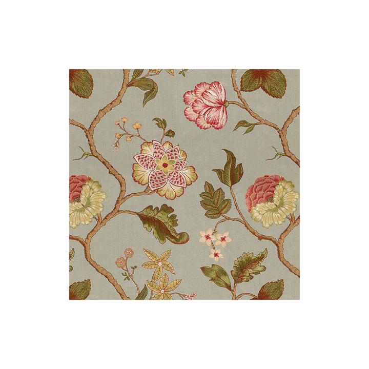Couture Floral Mineral by Kravet Couture Designer Fabric MODERN COLORS II LINEN - 100% India - Horizontal: 25.5 and Vertical: 31.5 52 - Swanky Fabrics -