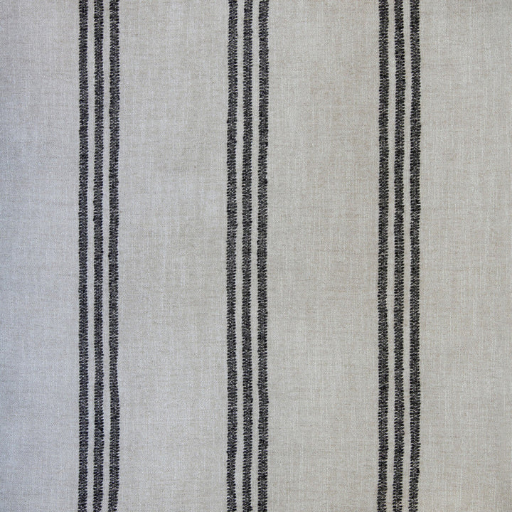Karphi Stripe Charcoal by Kravet Couture Designer Fabric WINDSOR SMITH NAILA VISCOSE - 56%;LINEN - 28%;COTTON - 14%;POLYAMIDE - 2% Belgium HEAVY Horizontal: 0 and Vertical: 10.5 53.9 - Swanky Fabrics -