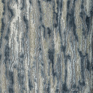 Kravet Fabric Velvet Waves Vapor Blue