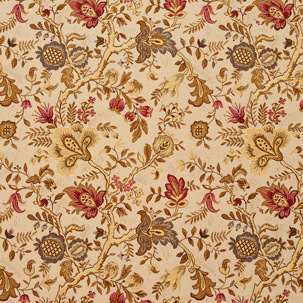 3660 Florence by Charlotte Designer Fabric Ring Book Page #3 82% Polyester, 18% Rayon Asia Exceeds 70,000 Wyzenbeek Rubs (Heavy Duty) Horizontal: 14.5" x Vertical: 14.5" 54 Inches - Swanky Fabrics -