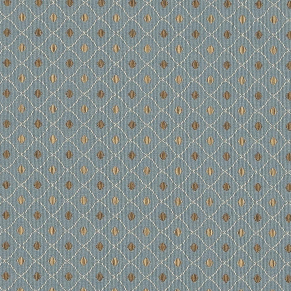 3673 Cornflower by Charlotte Designer Fabric Ring Book Page #3 100% Woven Polyester Asia Exceeds 70,000 Wyzenbeek Rubs (Heavy Duty) Horizontal: 1.5" x Vertical: 1.5" 54 Inches - Swanky Fabrics -