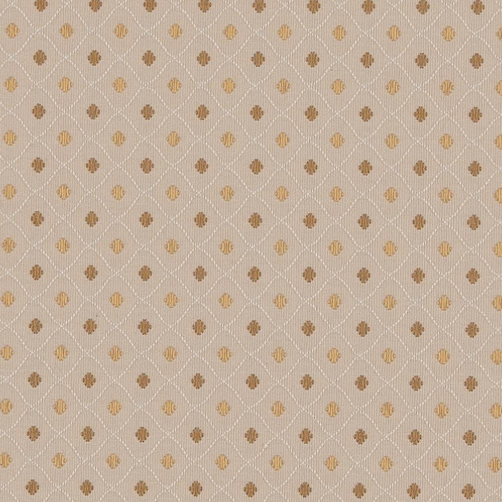 3674 Ecru by Charlotte Designer Fabric Ring Book Page #3 100% Woven Polyester Asia Exceeds 70,000 Wyzenbeek Rubs (Heavy Duty) Horizontal: 1.5" x Vertical: 1.5" 54 Inches - Swanky Fabrics -