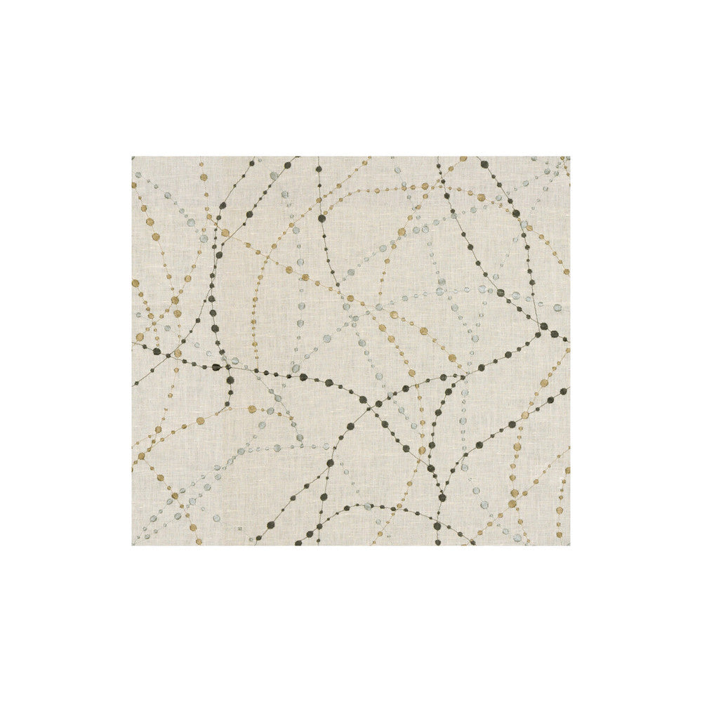 Star Gazer Black Opal by Kravet Design Designer Fabric JONATHAN ADLER UTOPIA LINEN - 52%;COTTON - 48% India Horizontal: 17 and Vertical: 16 52 - Swanky Fabrics -