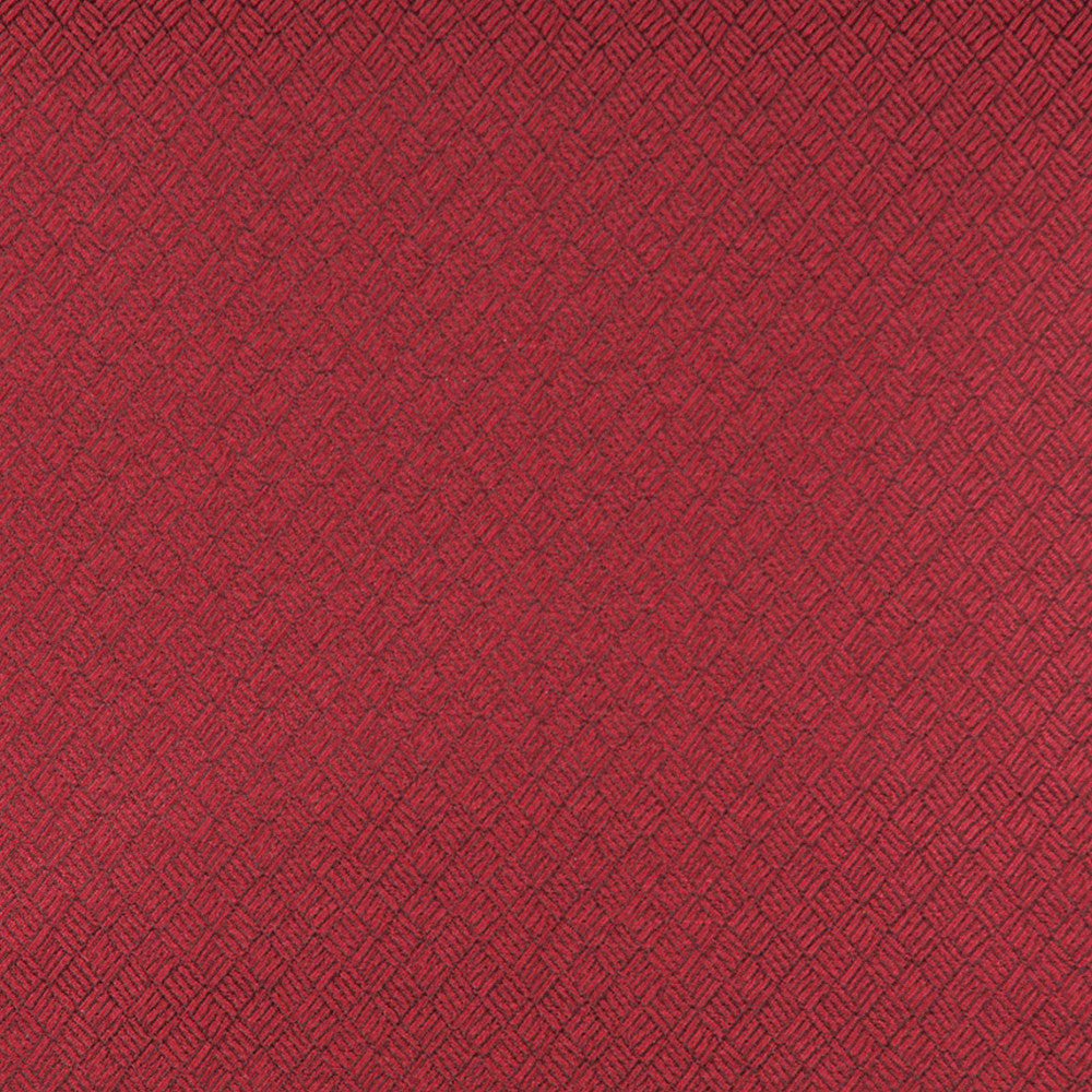 3775 Ruby by Charlotte Designer Fabric Decorative Durables XI 55% Polyester, 45% Olefin Made In USA Exceeds 150,000 Wyzenbeek Rubs (Heavy Duty) Horizontal: 1.75" x Vertical: 1.5" 54 Inches - Swanky Fabrics -