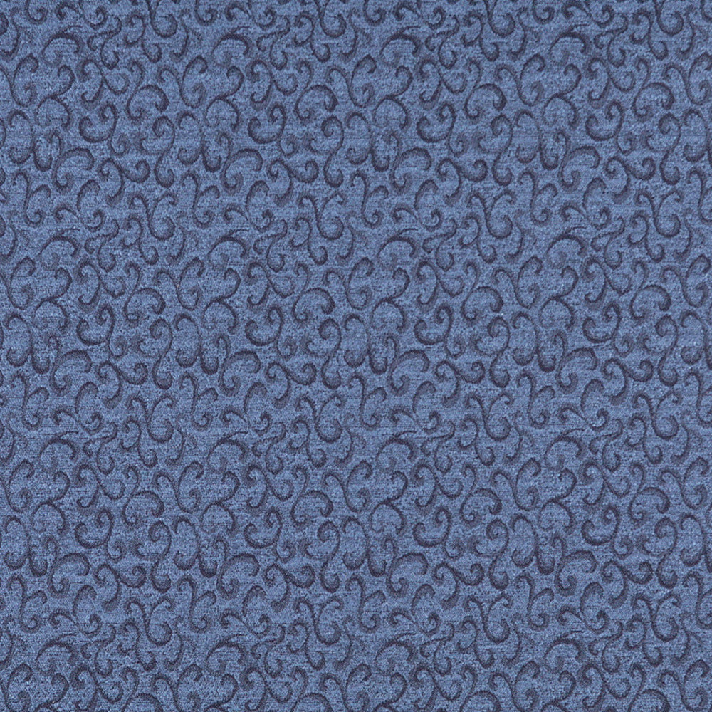 3807 Sapphire by Charlotte Designer Fabric Decorative Durables XI 72% Olefin, 28% Polyester Made In USA Exceeds 150,000 Wyzenbeek Rubs (Heavy Duty) </p><p>Repeat: Horizontal: 3.5" x Vertical: 4" 54 Inches - Swanky Fabrics -