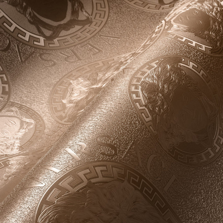 Gilded Age Blush 384612X by Versace Designer Wallpaper