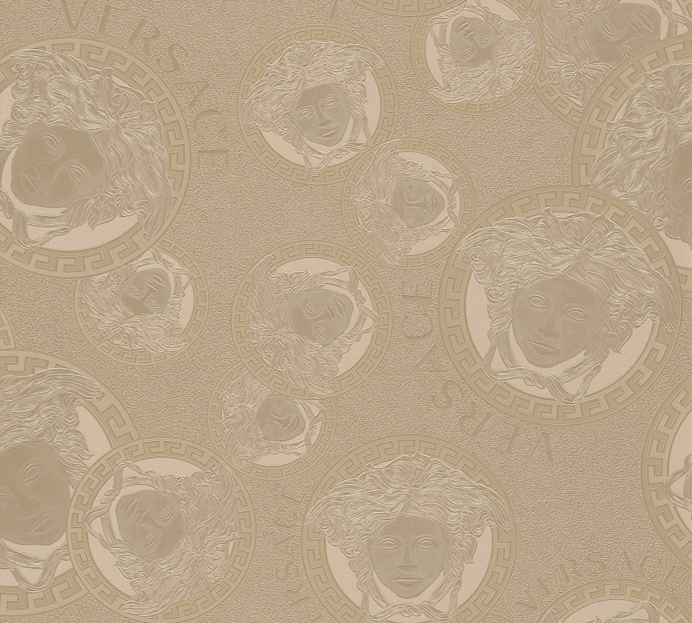 Gilded Age Blush 384612X by Versace Designer Wallpaper