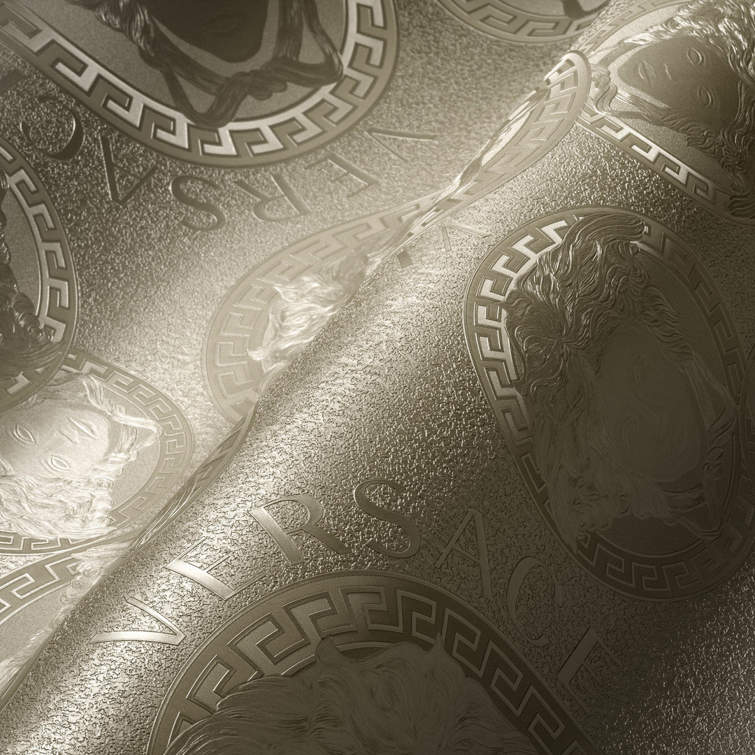 Gilded Age Foil 384613X by Versace Designer Wallpaper