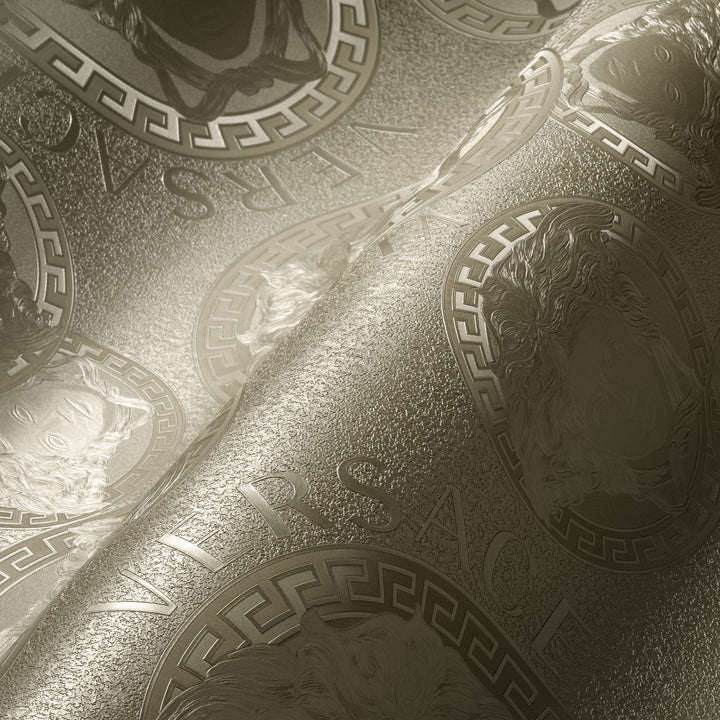 Gilded Age Foil 384613X by Versace Designer Wallpaper